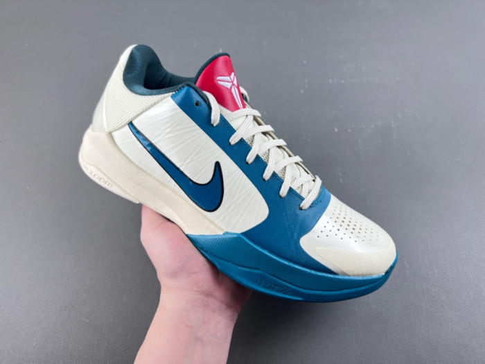 Nike Kobe 5 Protro Caitlin Clark Coconut Milk Spruce-IZ1852-100