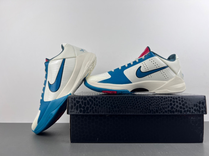 Nike Kobe 5 Protro Caitlin Clark Coconut Milk Spruce-IZ1852-100