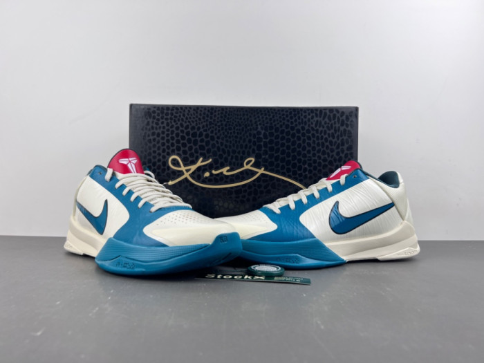 Nike Kobe 5 Protro Caitlin Clark Coconut Milk Spruce-IZ1852-100
