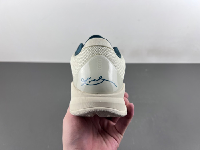Nike Kobe 5 Protro Caitlin Clark Coconut Milk Spruce-IZ1852-100