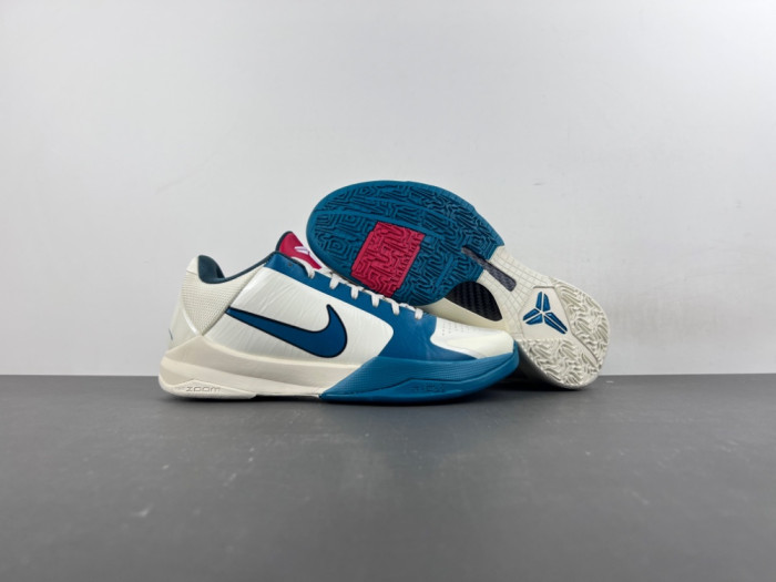 Nike Kobe 5 Protro Caitlin Clark Coconut Milk Spruce-IZ1852-100