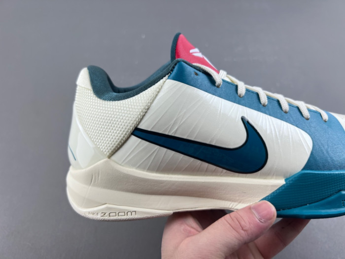 Nike Kobe 5 Protro Caitlin Clark Coconut Milk Spruce-IZ1852-100