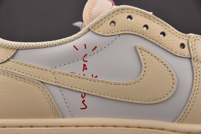 Air Jordan 1 Retro Low OG SP Travis Scott Shy Pink- IQ7604-100