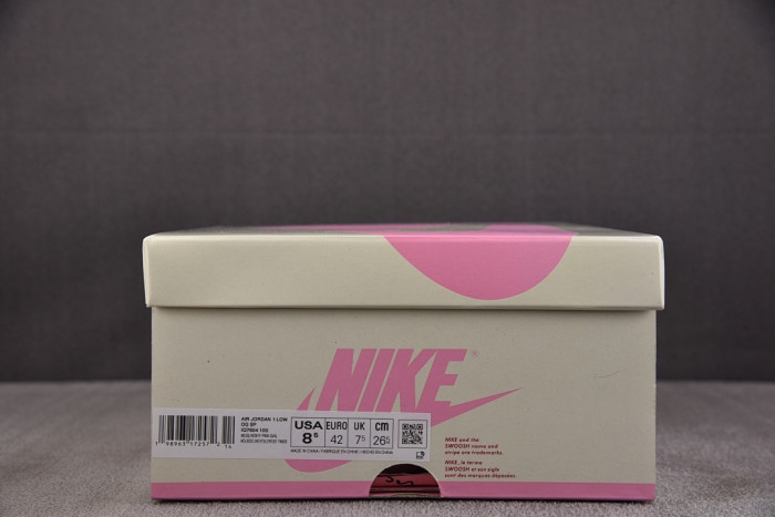 Air Jordan 1 Retro Low OG SP Travis Scott Shy Pink- IQ7604-100