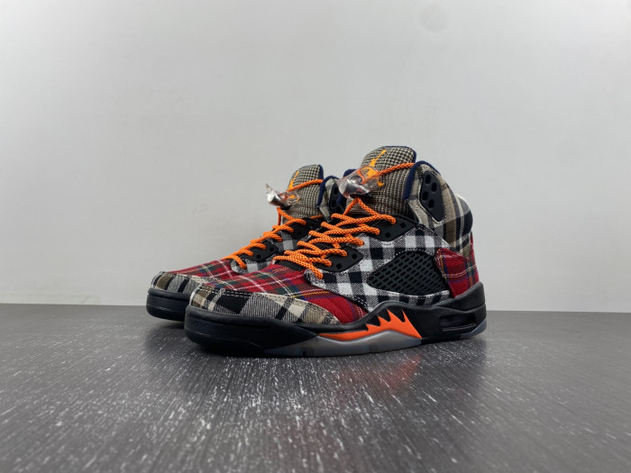 jordan 5 retro plaid (gs)-fd4814-008