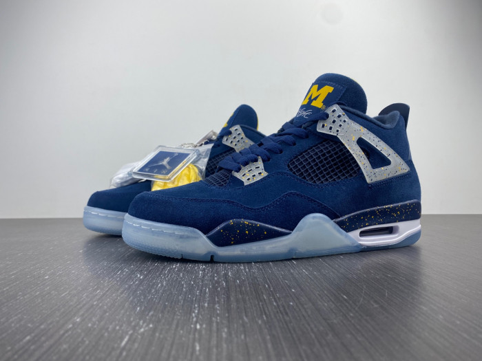 jordan 4 retro michigan (pe)-aj4-1036660